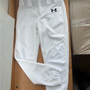 Under Armour White Sports Pants